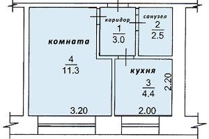 Продам 1-комнатную квартиру  Город Стрежевой